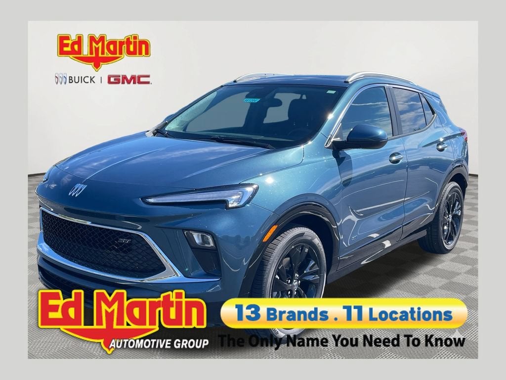 Ocean Blue Metallic 2026 Buick Encore GX SUV / Crossover Front-Wheel Drive Automatic