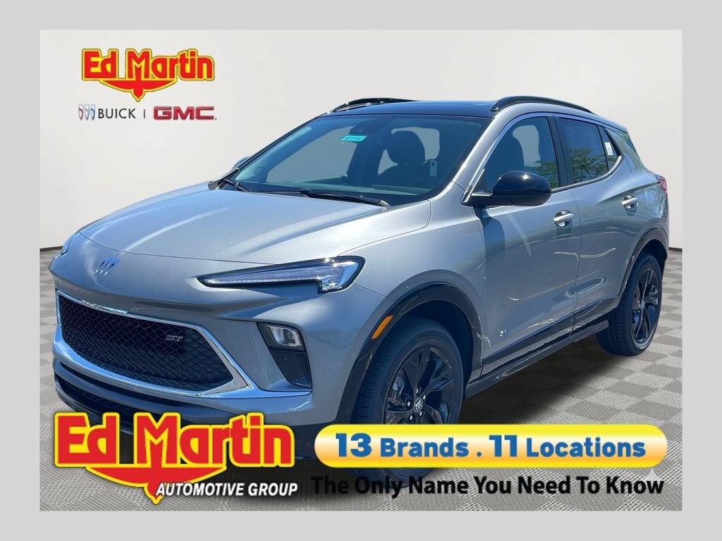 Moonstone Gray Metallic 2026 Buick Encore GX SUV / Crossover All-Wheel Drive Automatic