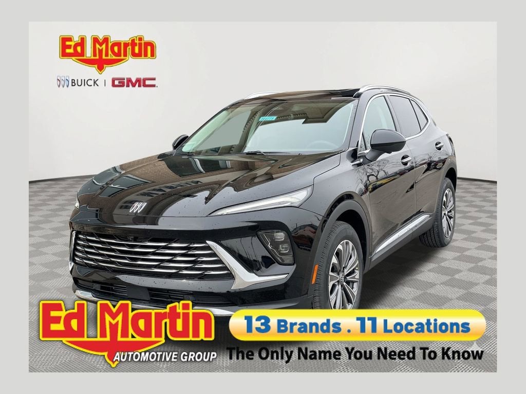 Black (Ebony Twilight Metallic) 2026 Buick Envision SUV / Crossover All-Wheel Drive Automatic