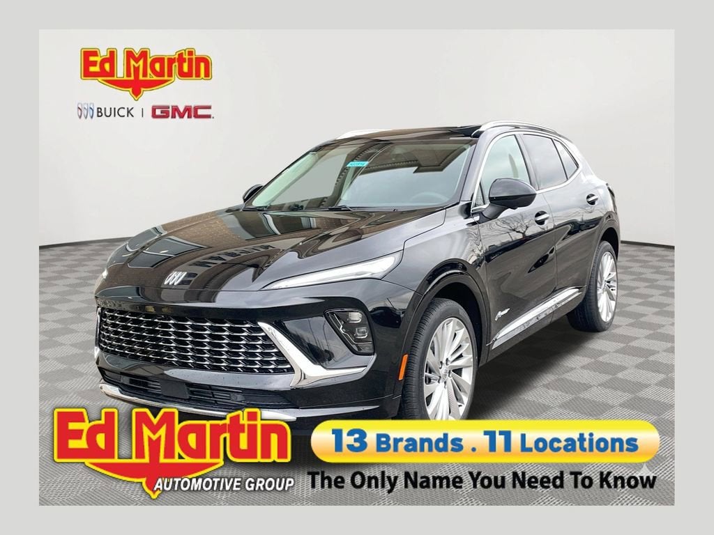 Black (Ebony Twilight Metallic) 2026 Buick Envision SUV / Crossover All-Wheel Drive Automatic