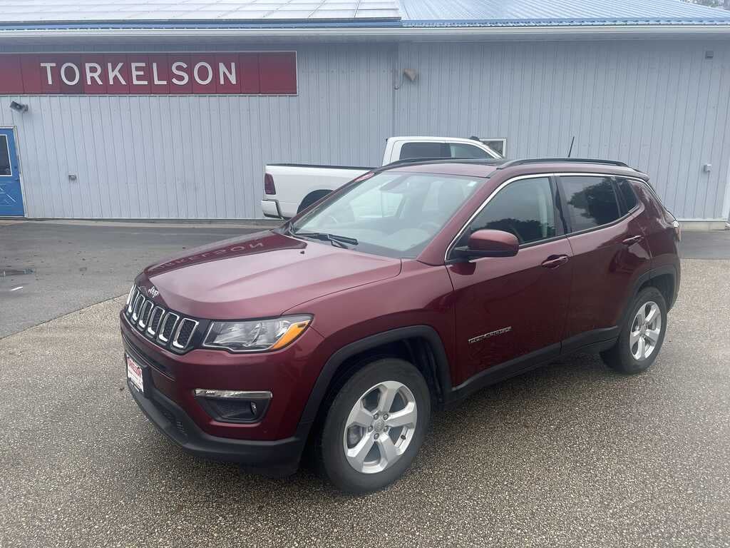 Velvet Red 2021 Jeep Compass SUV / Crossover Four-Wheel Drive Automatic