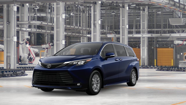 Blueprint 2026 Toyota Sienna Minivan All-Wheel Drive Continuously Variable Transmission