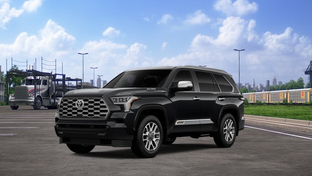Midnight Black Metallic 2026 Toyota Sequoia SUV / Crossover Four-Wheel Drive Automatic