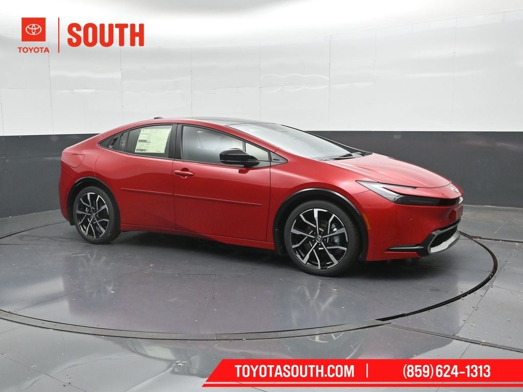 Supersonic Red [Extra_Cost_Color] 2026 Toyota Prius Plug-In Hybrid Hatchback Front-Wheel Drive Continuously Variable Transmission