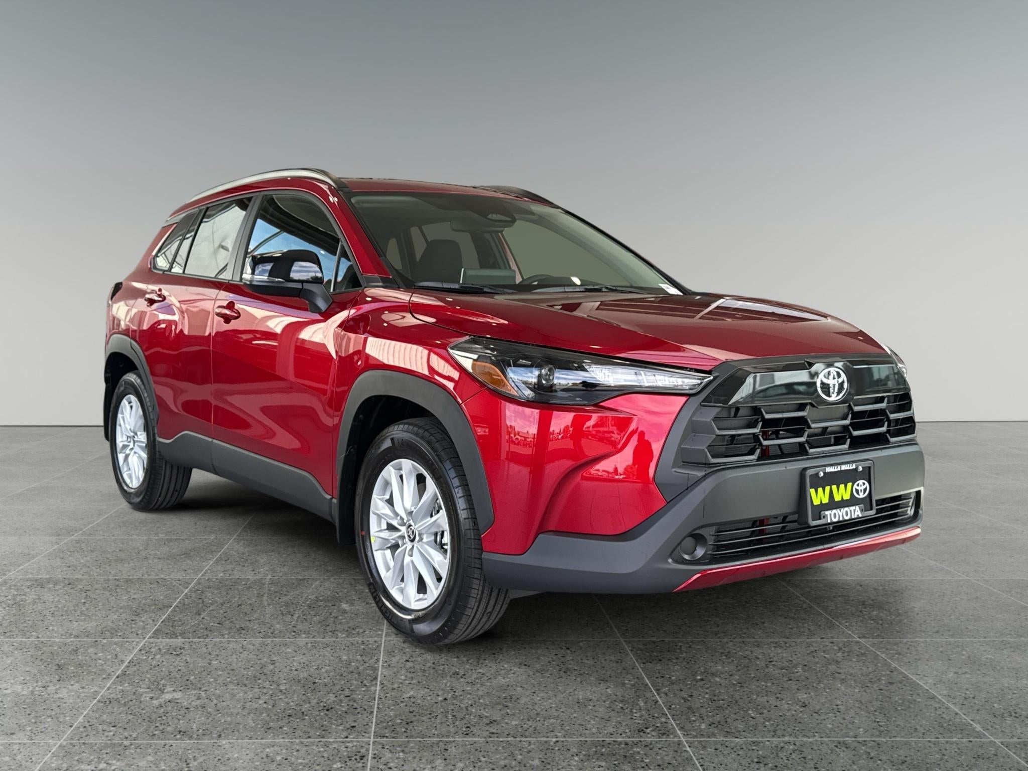 Soul Red Crystal [Soul_Red] [Extra_Cost_Color] 2026 Toyota Corolla Cross SUV / Crossover All-Wheel Drive Continuously Variable Transmission