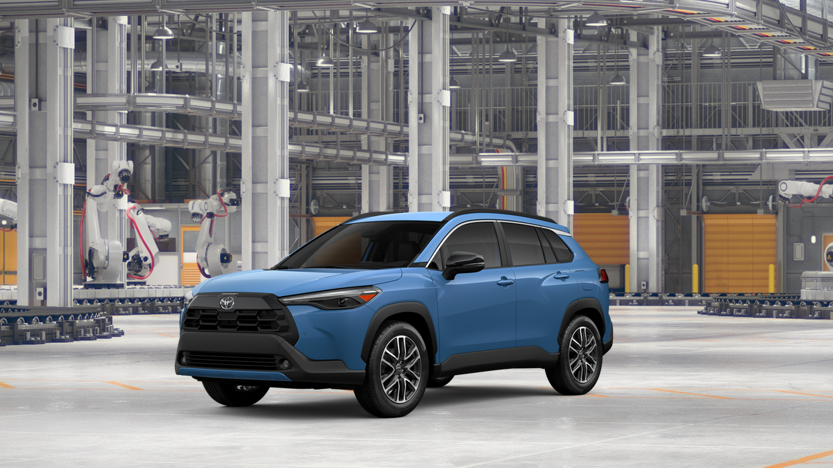 Cavalry Blue 2026 Toyota Corolla Cross SUV / Crossover All-Wheel Drive Continuously Variable Transmission
