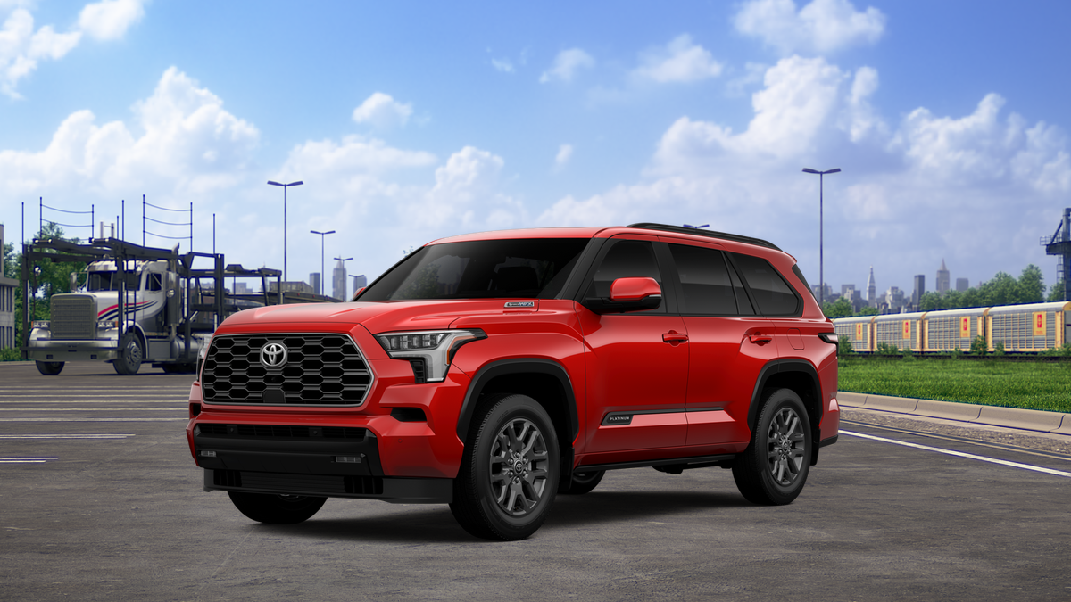 Supersonic Red [Extra_Cost_Color] 2026 Toyota Sequoia SUV / Crossover Four-Wheel Drive Automatic
