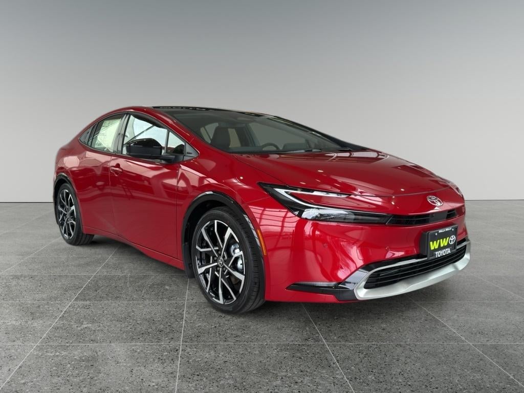 Supersonic Red [Extra_Cost_Color] 2026 Toyota Prius Plug-In Hybrid Hatchback Front-Wheel Drive Continuously Variable Transmission