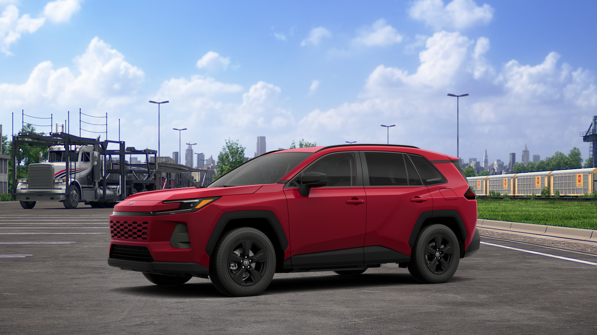 Red (Ruby Flare Pearl) 2026 Toyota RAV4 SUV / Crossover All-Wheel Drive Continuously Variable Transmission