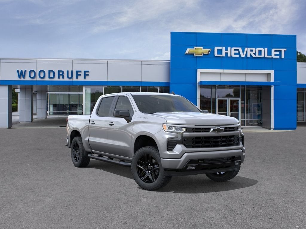 Sterling Gray Metallic 2026 Chevrolet Silverado 1500 Pickup Truck Four-Wheel Drive Automatic