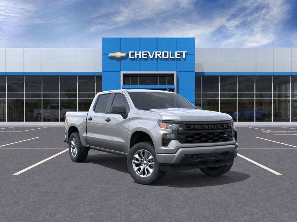 Sterling Gray Metallic 2026 Chevrolet Silverado 1500 Pickup Truck Four-Wheel Drive Automatic