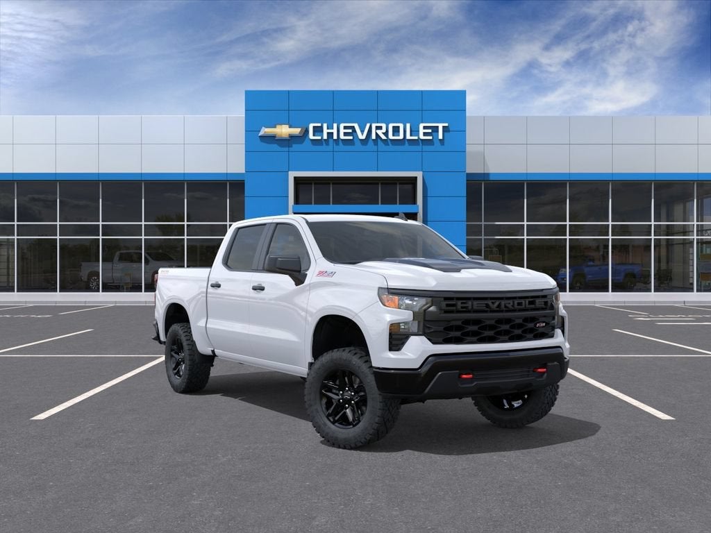 Summit White 2026 Chevrolet Silverado 1500 Pickup Truck Four-Wheel Drive Automatic