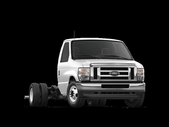 Oxford White 2027 Ford E-Series Chassis Pickup Truck Rear-Wheel Drive 6-Speed Automatic