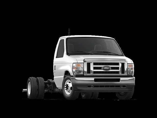 Oxford White 2027 Ford E-Series Chassis Pickup Truck Rear-Wheel Drive 6-Speed Automatic