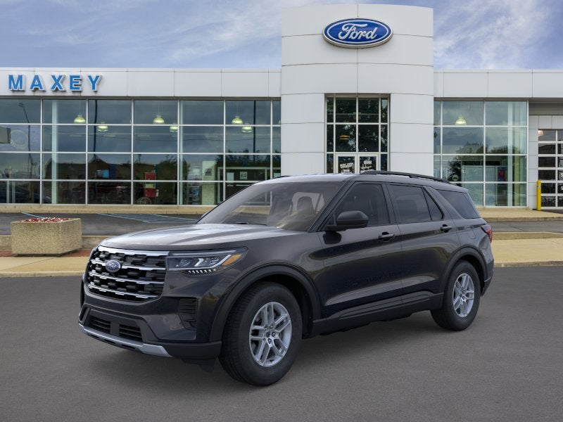 Agate Black Metallic 2026 Ford Explorer SUV / Crossover All-Wheel Drive Automatic