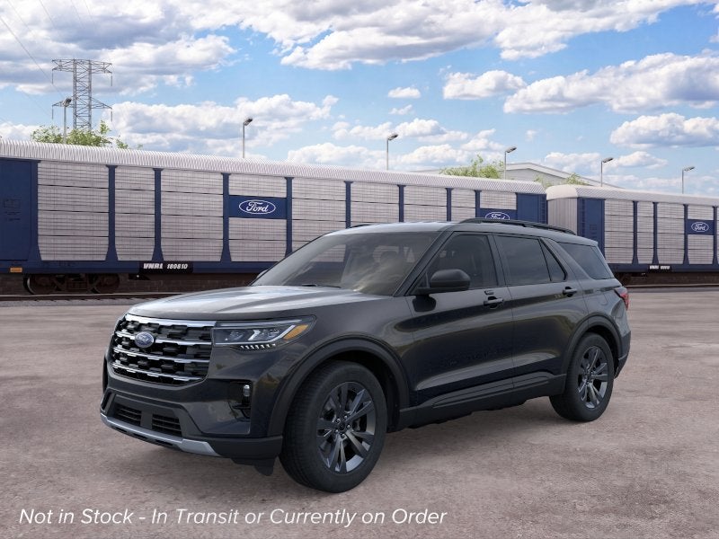 Agate Black Metallic 2026 Ford Explorer SUV / Crossover All-Wheel Drive Automatic