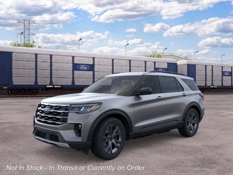 Carbonized Gray Metallic 2026 Ford Explorer SUV / Crossover All-Wheel Drive Automatic
