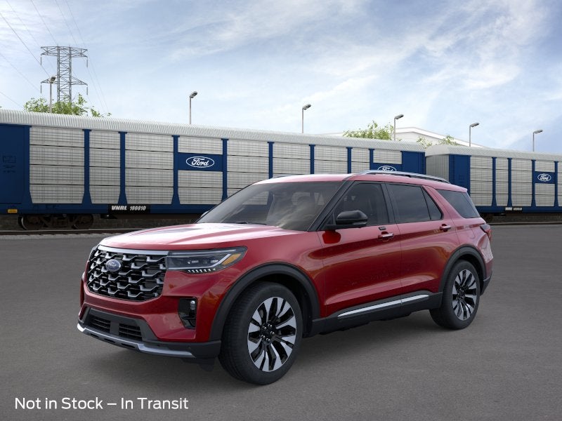 Rapid Red Metallic Tinted Clearcoat 2026 Ford Explorer SUV / Crossover All-Wheel Drive Automatic