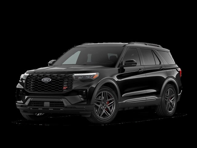 Agate Black Metallic 2026 Ford Explorer SUV / Crossover All-Wheel Drive Automatic