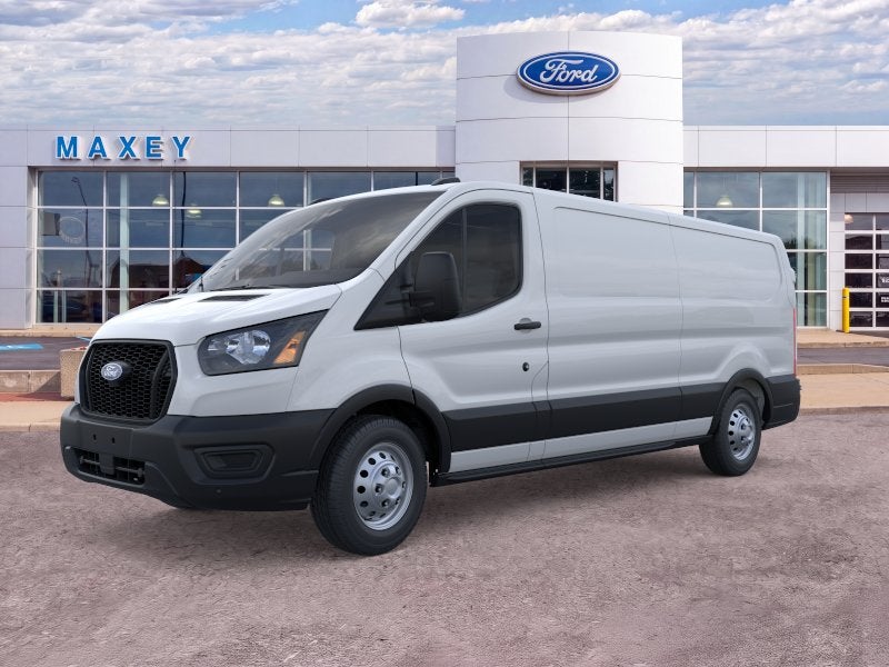 Oxford White 2026 Ford Transit Cargo Van All-Wheel Drive 