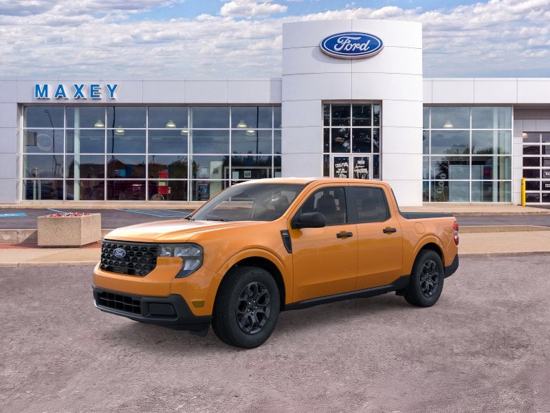 Orange Fury Metallic Tri-Coat 2026 Ford Maverick Pickup Truck All-Wheel Drive Continuously Variable Transmission