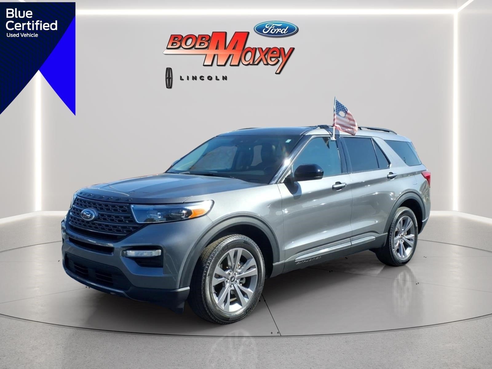 Carbonized Gray Metallic 2023 Ford Explorer SUV / Crossover All-Wheel Drive Automatic