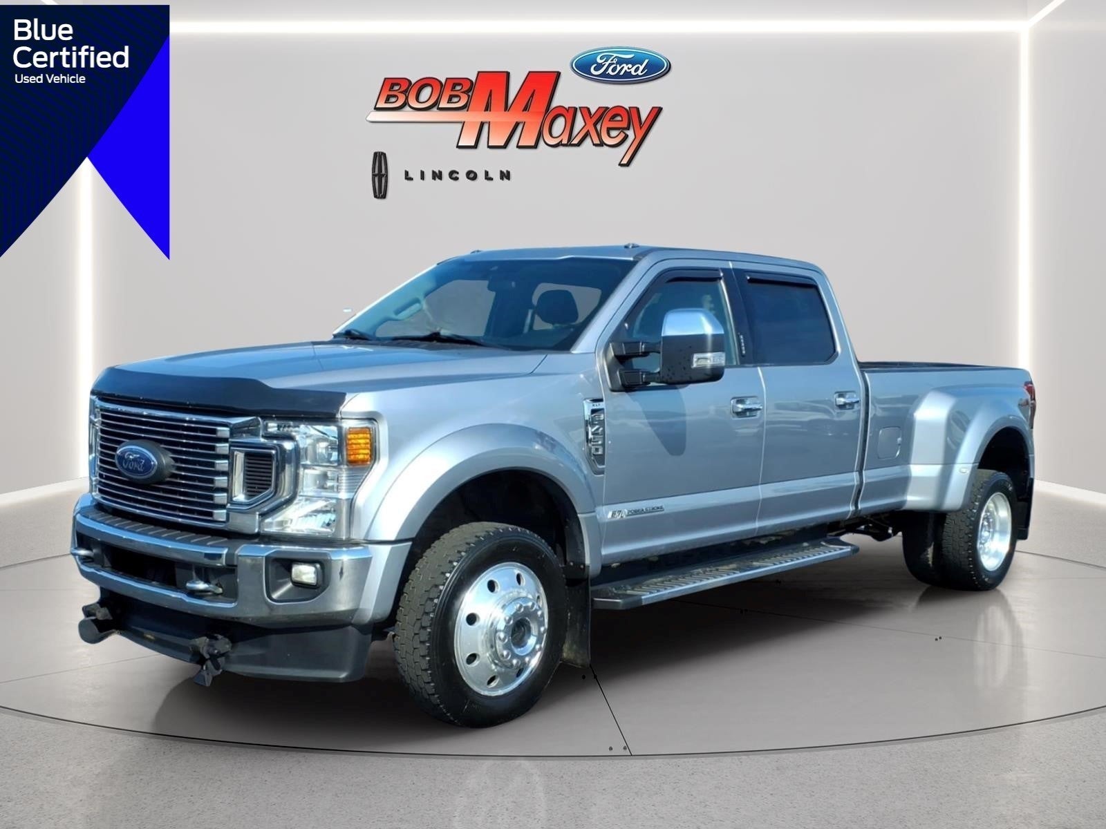 Silver Metallic 2020 Ford F-450 Super Duty Pickup Truck Four-Wheel Drive Automatic