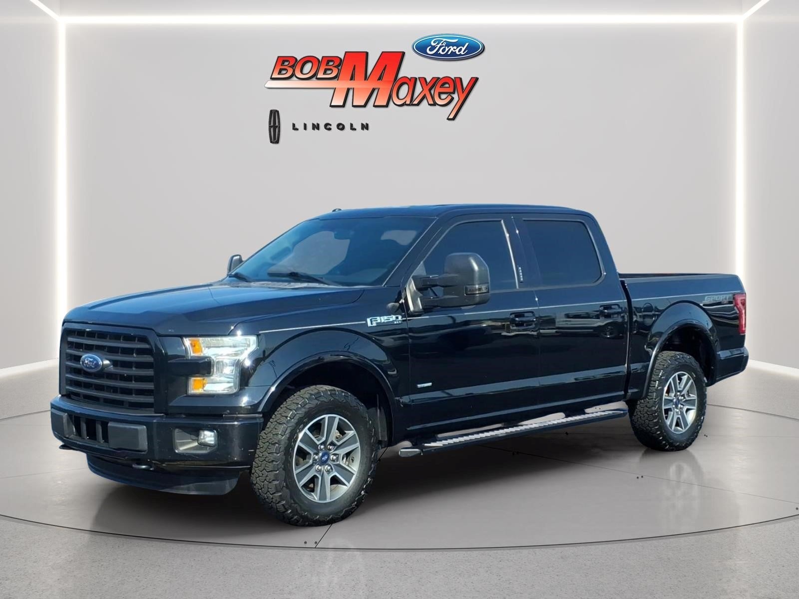 Shadow Black 2016 Ford F-150 Pickup Truck Four-Wheel Drive 6-Speed Automatic
