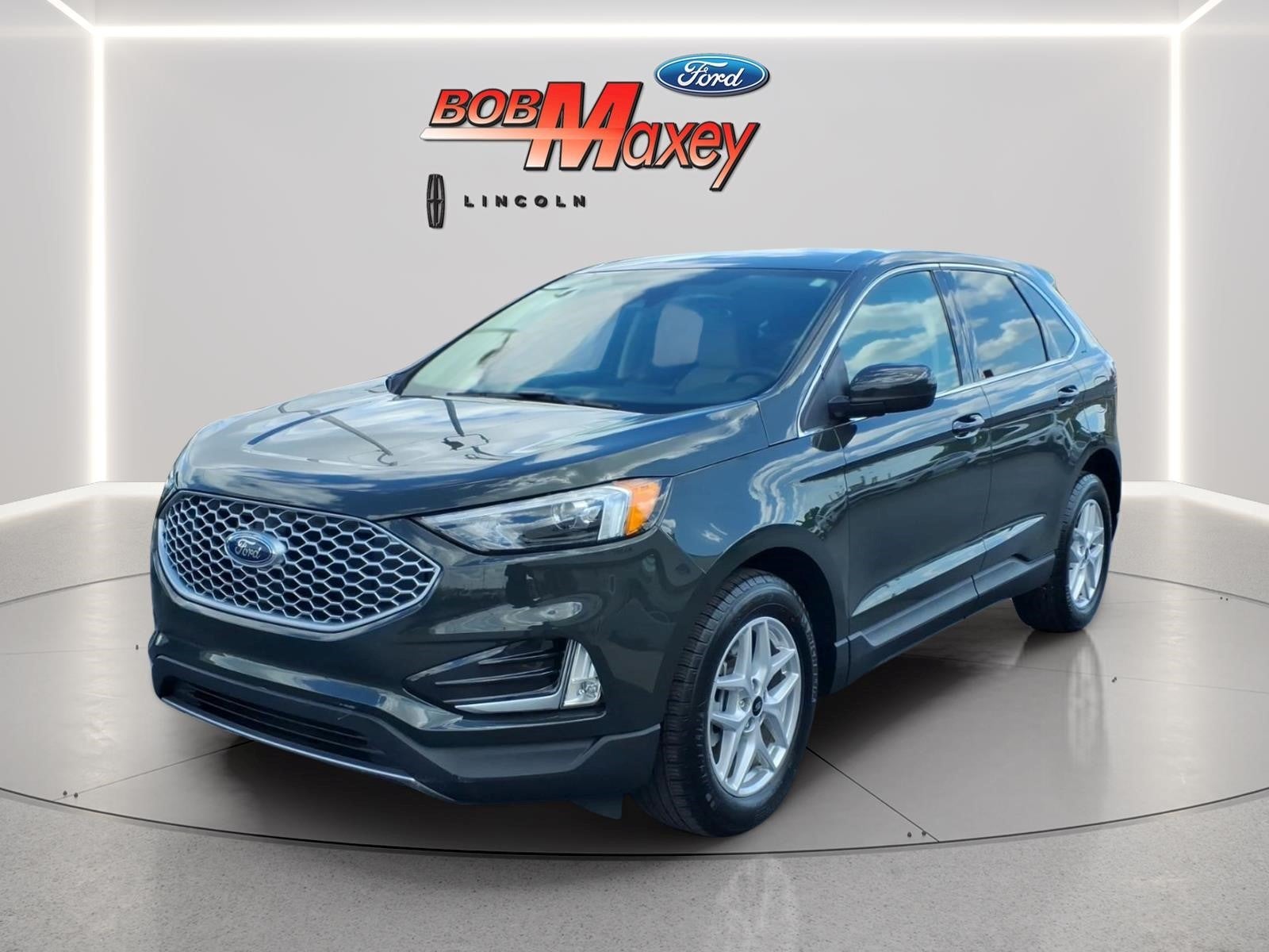 Forged Green Metallic 2024 Ford Edge SUV / Crossover All-Wheel Drive 8-Speed Automatic