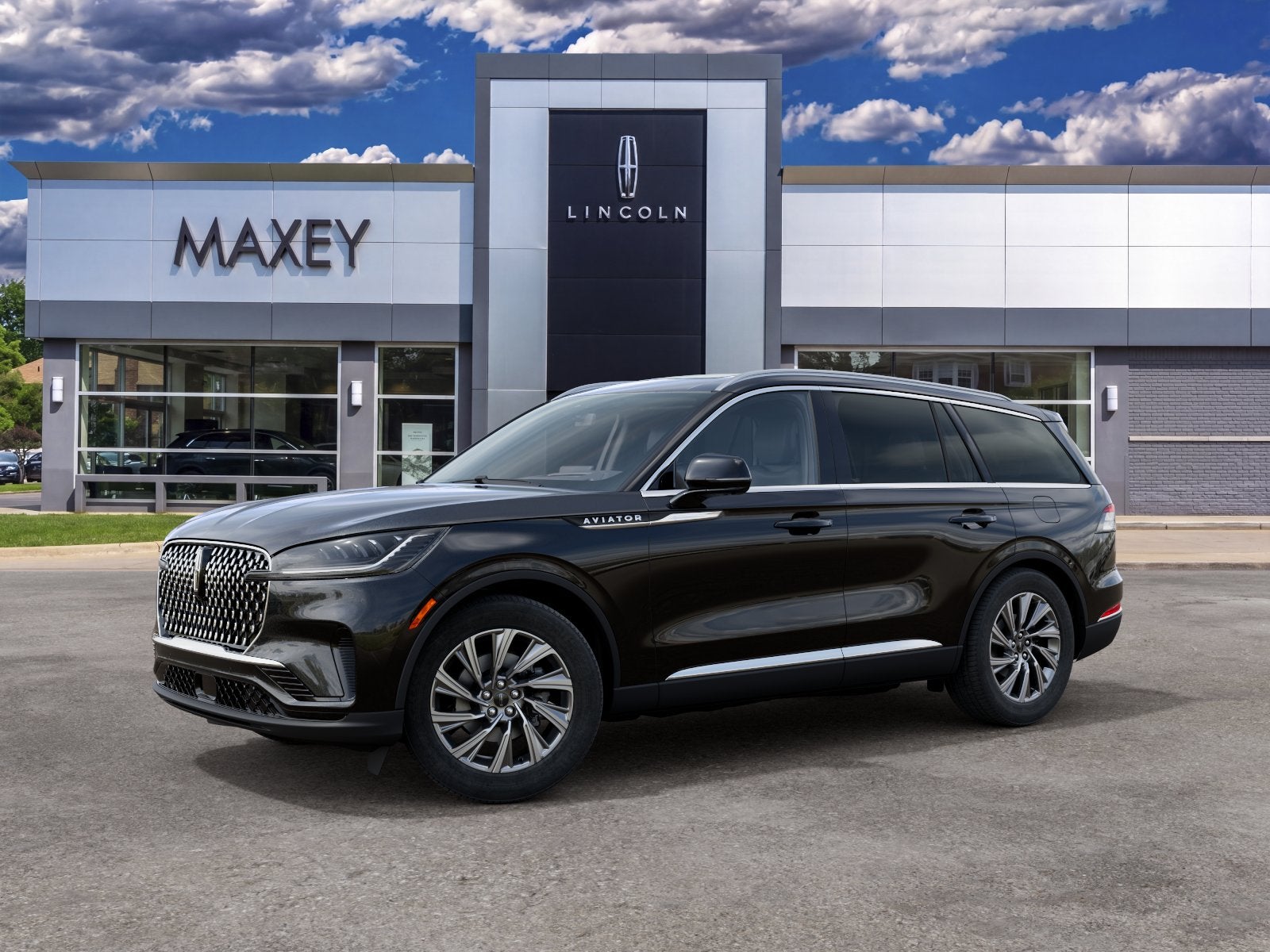 Infinite Black Metallic Clearcoat 2027 Lincoln Aviator SUV / Crossover All-Wheel Drive Automatic