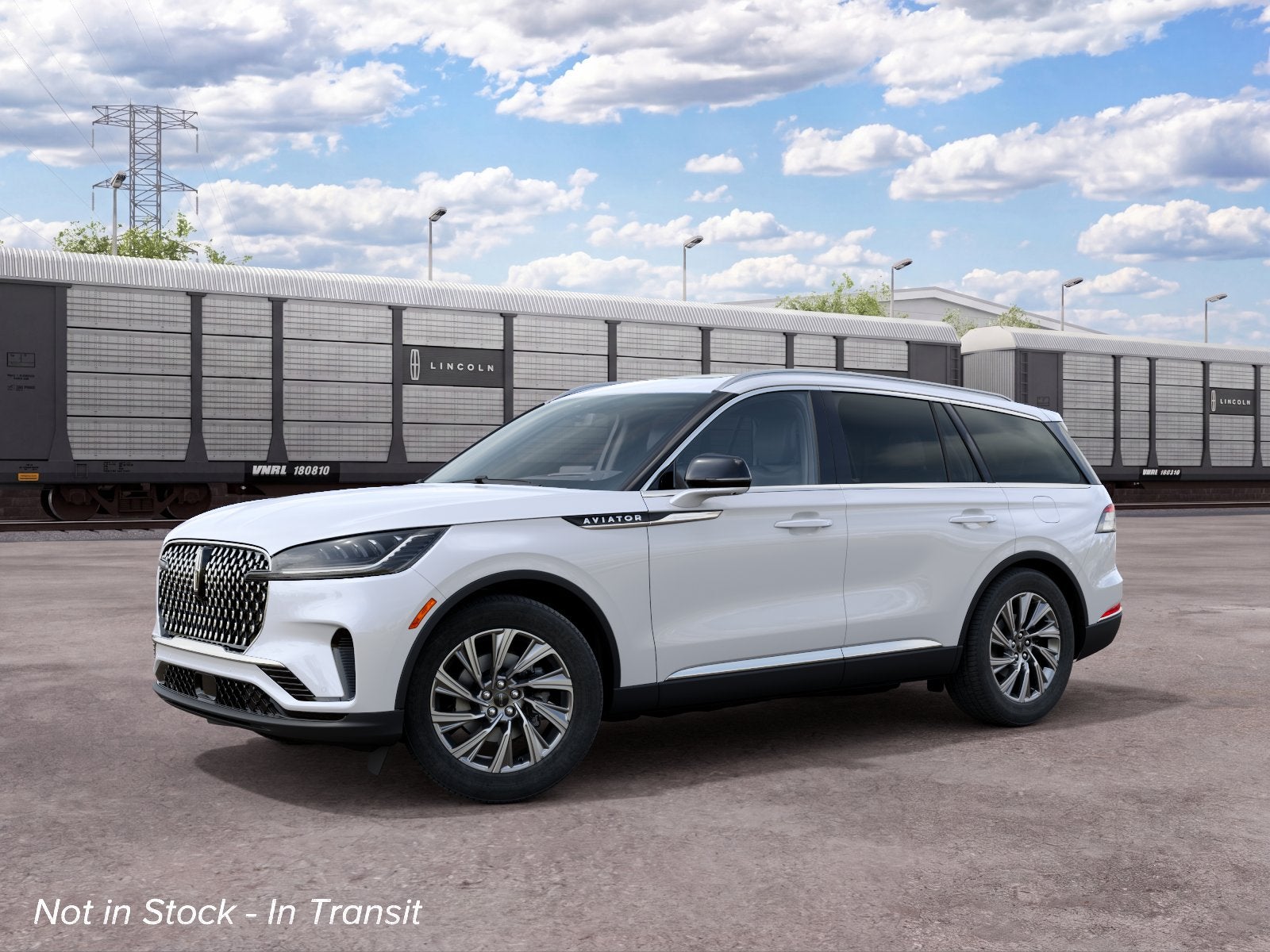 Pristine White Metallic Tri-Coat 2027 Lincoln Aviator SUV / Crossover All-Wheel Drive Automatic