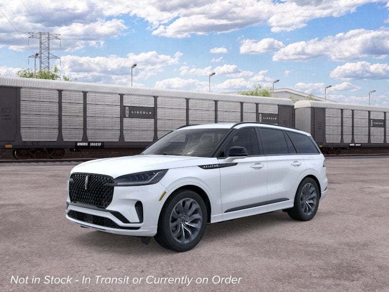 Pristine White Metallic Tri-Coat 2026 Lincoln Aviator SUV / Crossover All-Wheel Drive Automatic