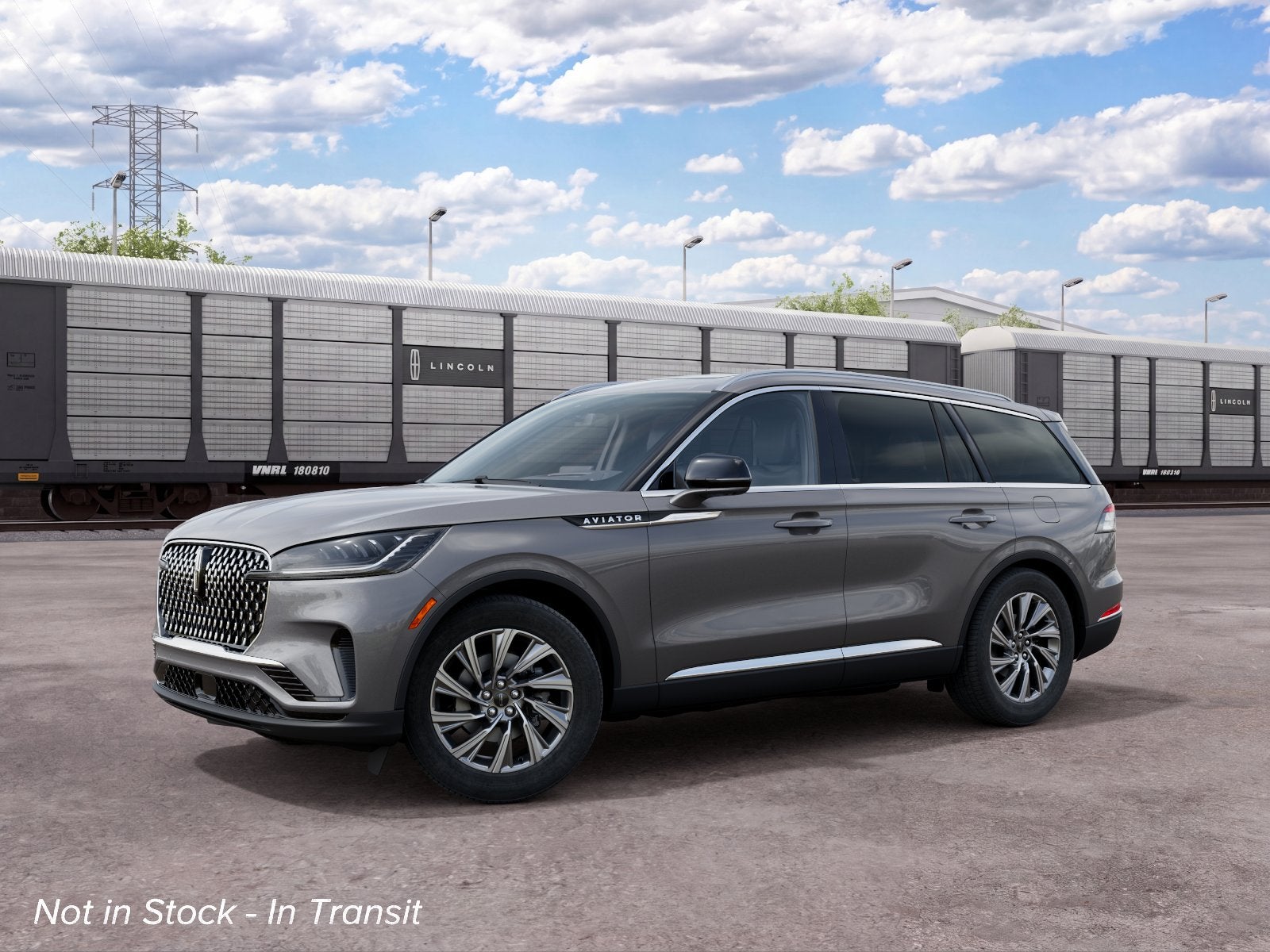Asher Gray Metallic Clearcoat 2027 Lincoln Aviator SUV / Crossover All-Wheel Drive Automatic