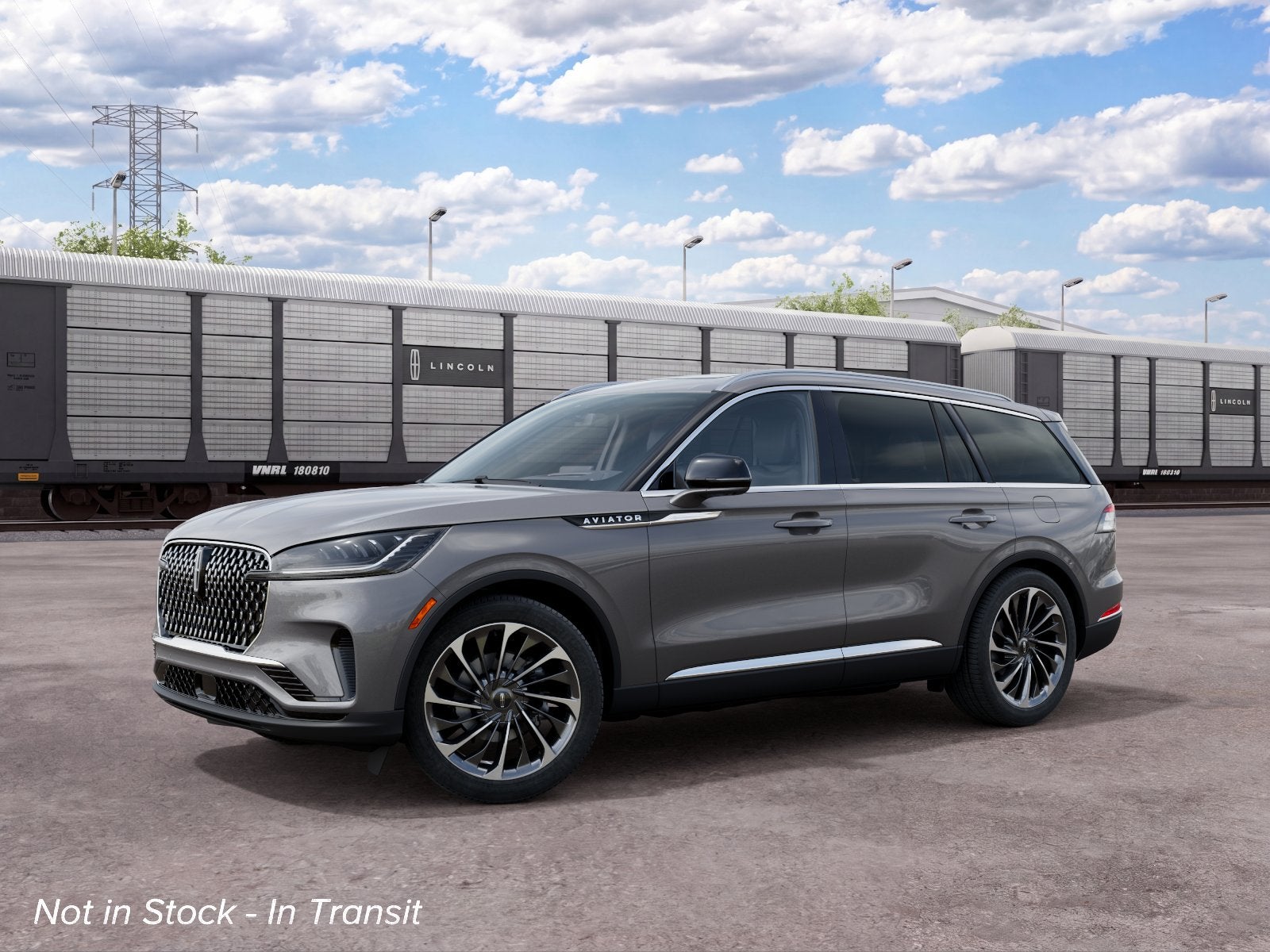Asher Gray Metallic Clearcoat 2027 Lincoln Aviator SUV / Crossover All-Wheel Drive Automatic