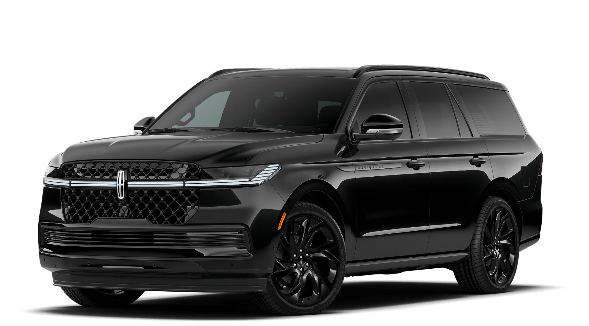 Infinite Black Metallic Clearcoat 2027 Lincoln Navigator SUV / Crossover Four-Wheel Drive Automatic