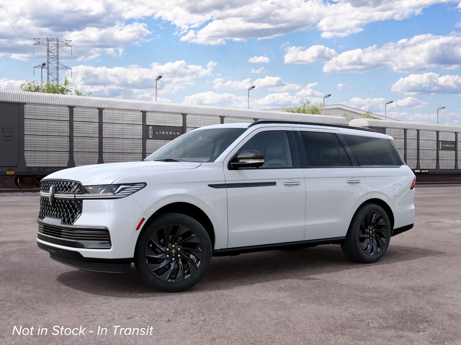 Pristine White Metallic Tri-Coat 2027 Lincoln Navigator SUV / Crossover Four-Wheel Drive Automatic