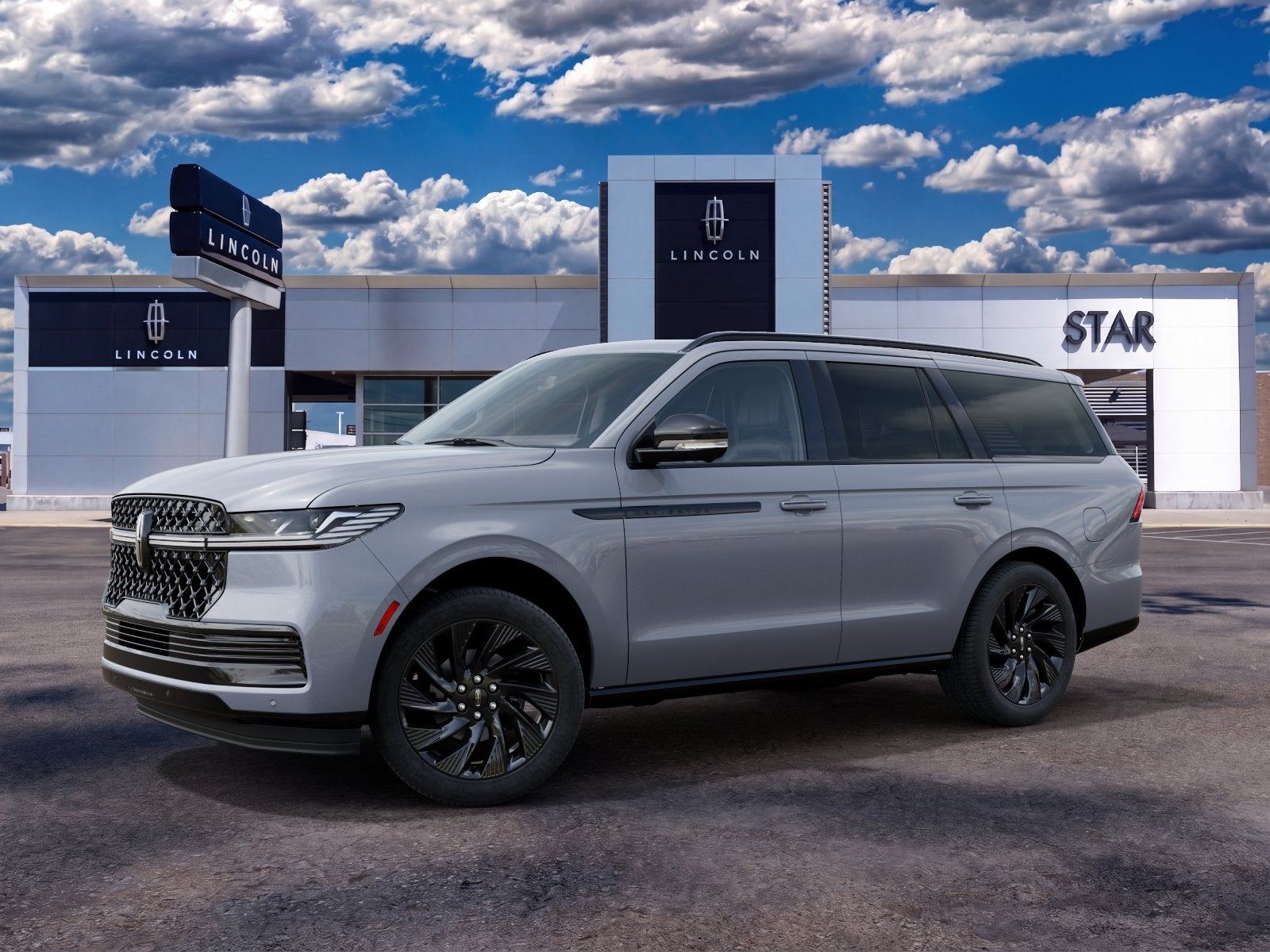 Gray Mist Metallic Tri-Coat 2027 Lincoln Navigator SUV / Crossover Four-Wheel Drive Automatic