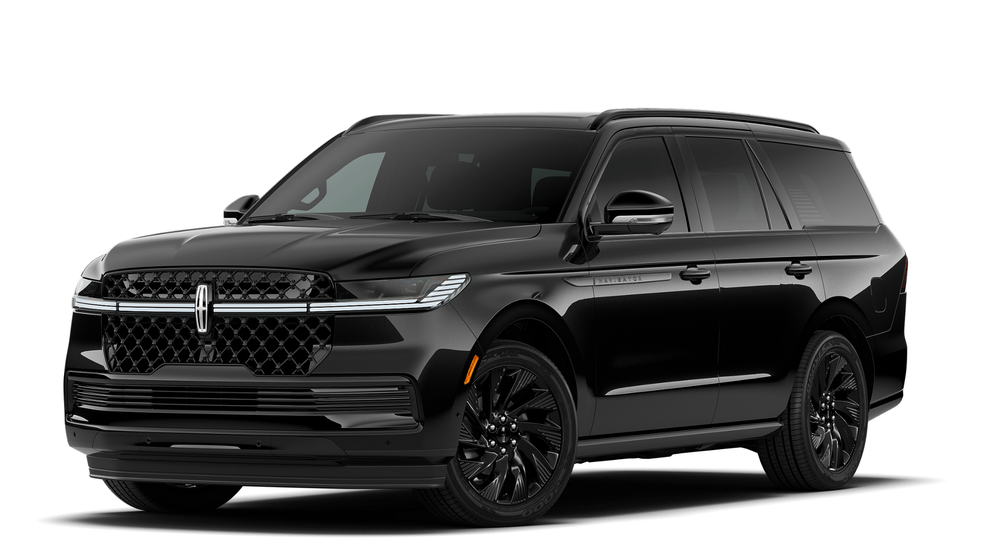 Infinite Black Metallic Clearcoat 2027 Lincoln Navigator SUV / Crossover Four-Wheel Drive Automatic