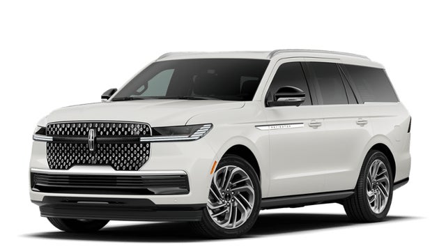 Pristine White Metallic Tri-Coat 2027 Lincoln Navigator SUV / Crossover Four-Wheel Drive Automatic