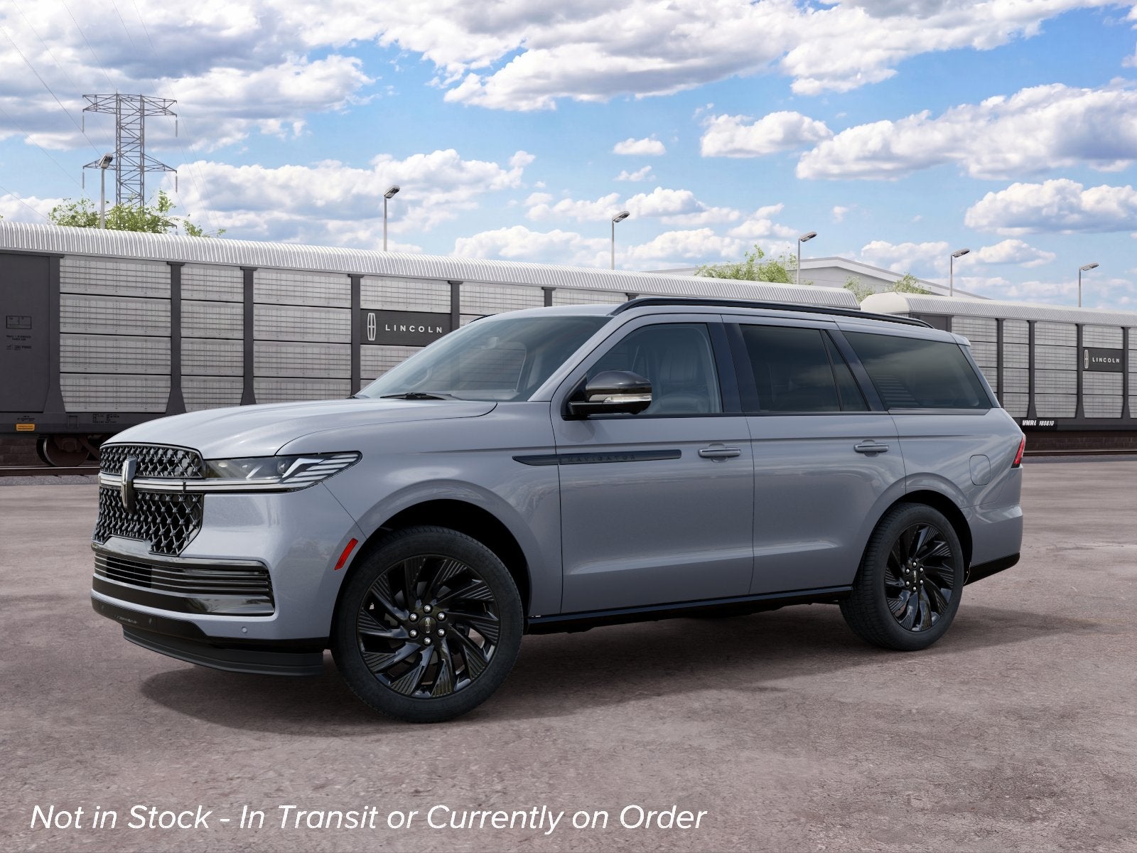Gray Mist Metallic Tri-Coat 2027 Lincoln Navigator SUV / Crossover Four-Wheel Drive Automatic