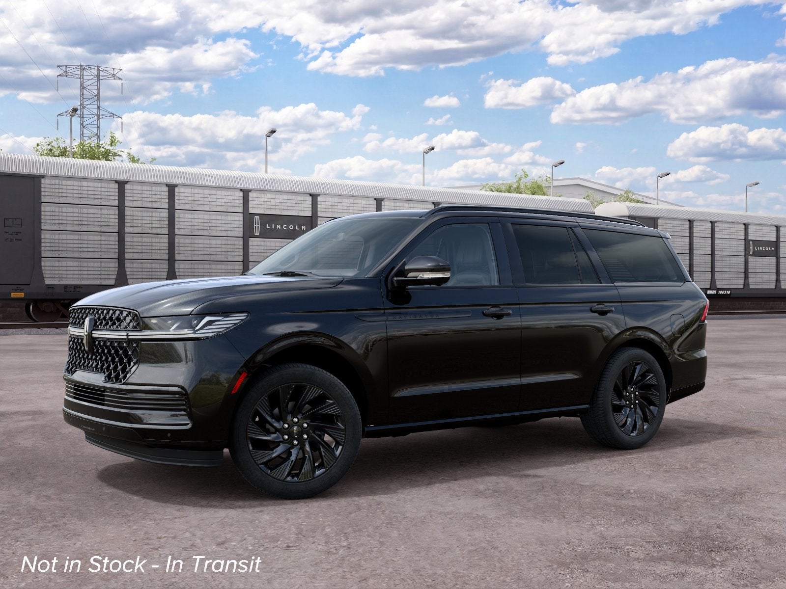 Infinite Black Metallic Clearcoat 2027 Lincoln Navigator SUV / Crossover Four-Wheel Drive Automatic