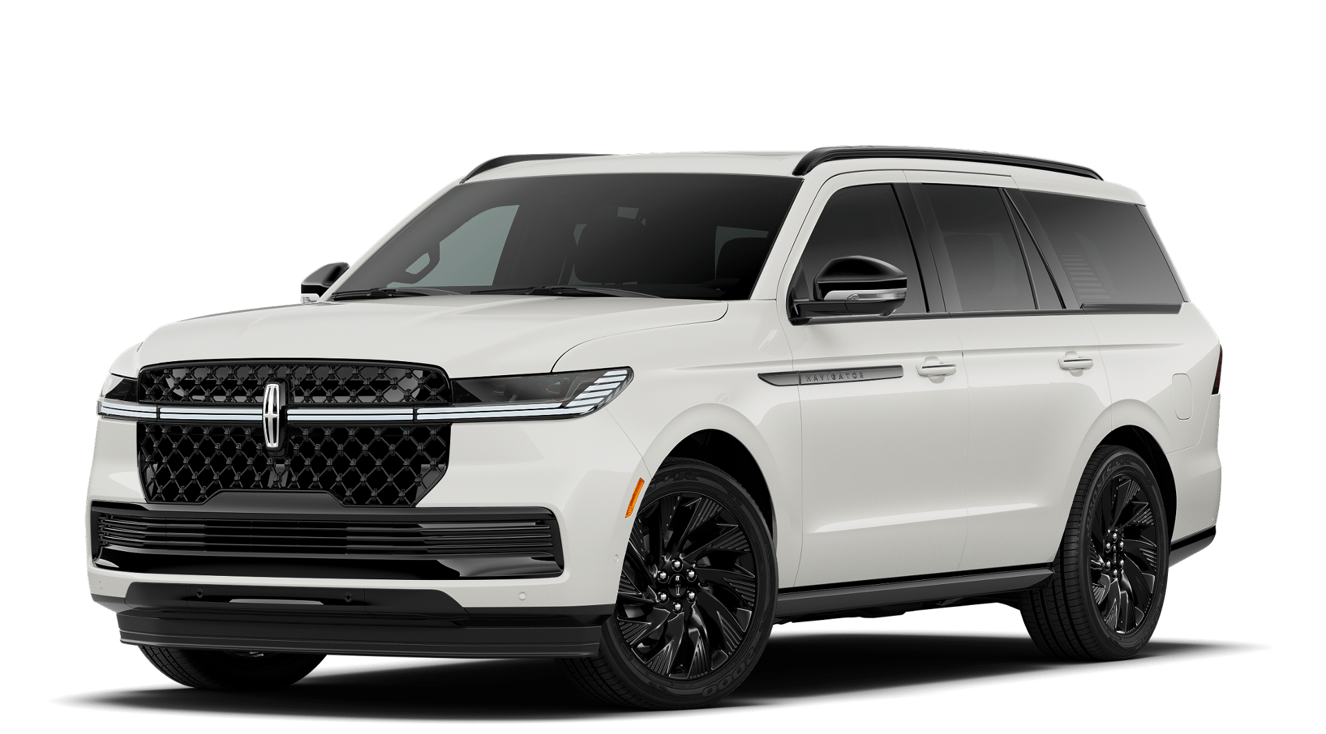 Pristine White Metallic Tri-Coat 2027 Lincoln Navigator SUV / Crossover Four-Wheel Drive Automatic
