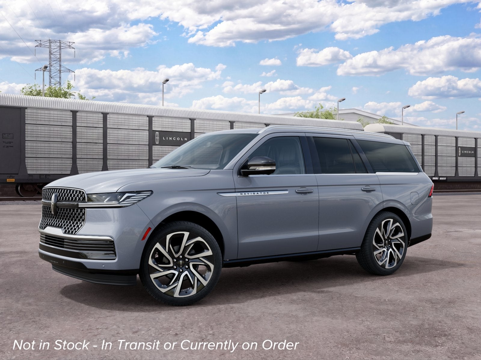 Gray Mist Metallic Tri-Coat 2027 Lincoln Navigator SUV / Crossover Four-Wheel Drive Automatic