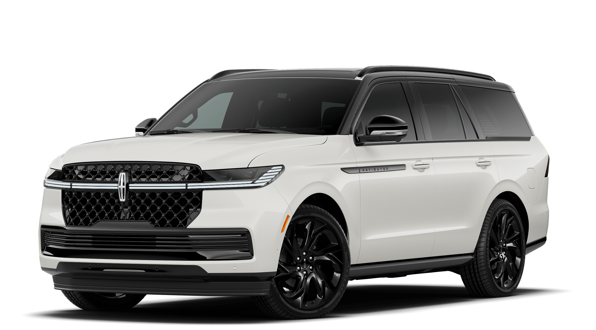 Pristine White Metallic Tri-Coat 2027 Lincoln Navigator SUV / Crossover Four-Wheel Drive Automatic