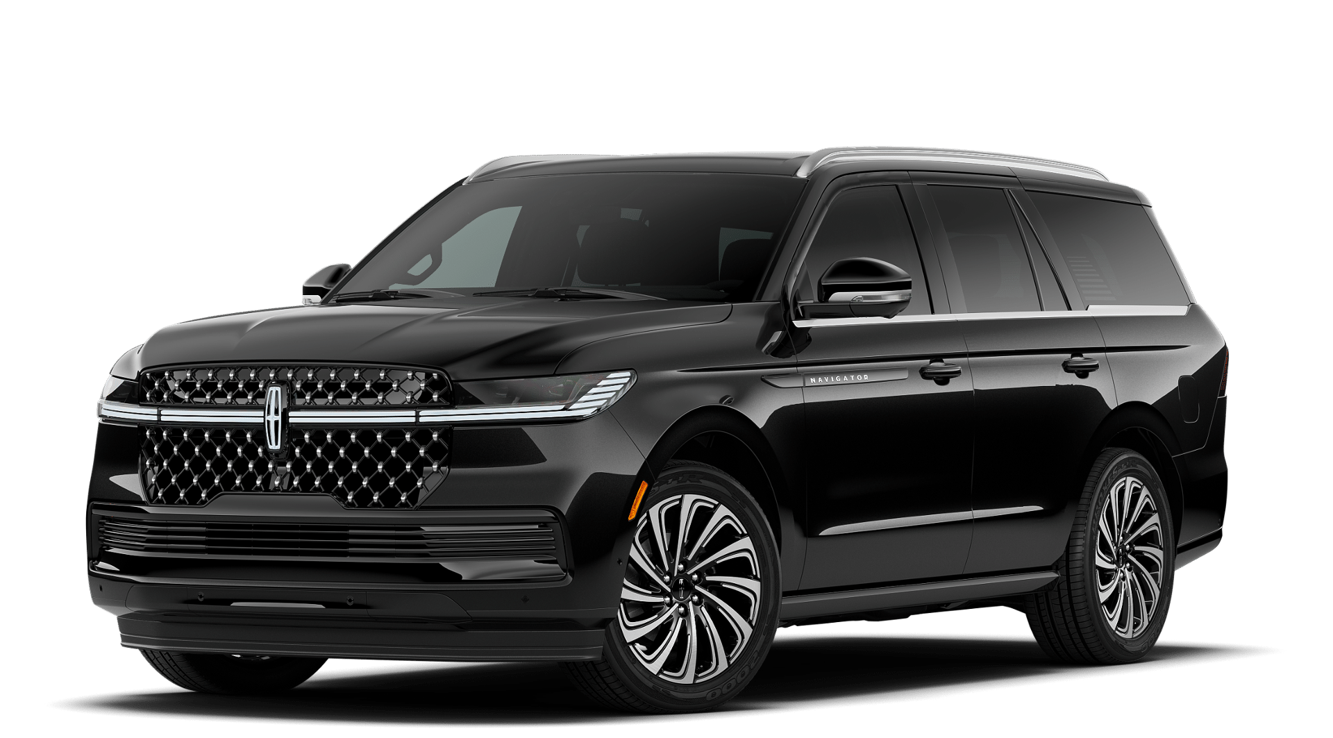 Infinite Black Metallic Clearcoat 2027 Lincoln Navigator SUV / Crossover Four-Wheel Drive Automatic