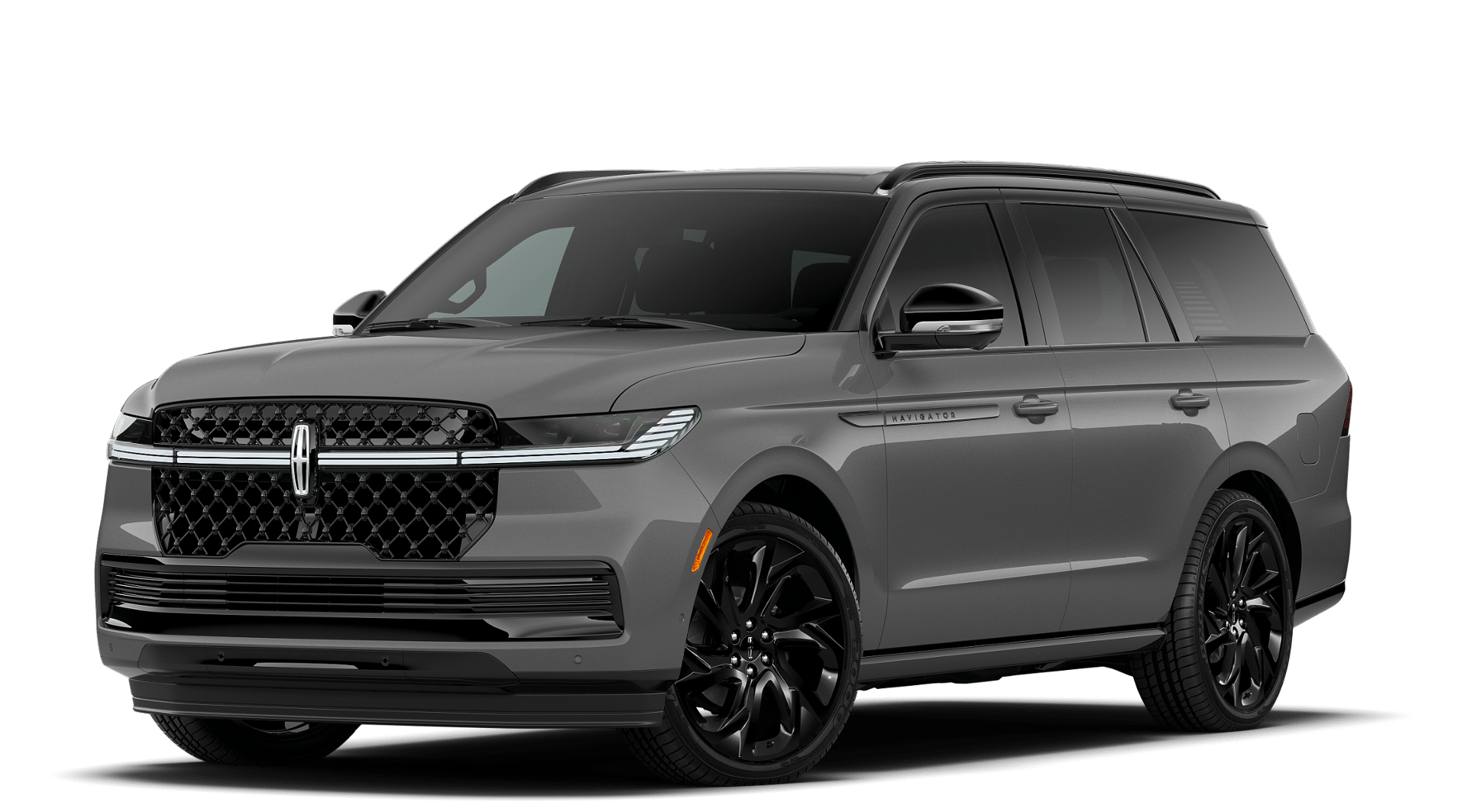 Black (Chroma Caviar Dark Gray Metallic Clearcoat) 2027 Lincoln Navigator SUV / Crossover Four-Wheel Drive Automatic