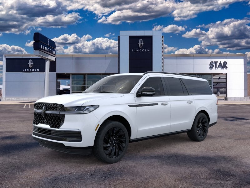 Pristine White Metallic Tri-Coat 2026 Lincoln Navigator SUV / Crossover Four-Wheel Drive Automatic