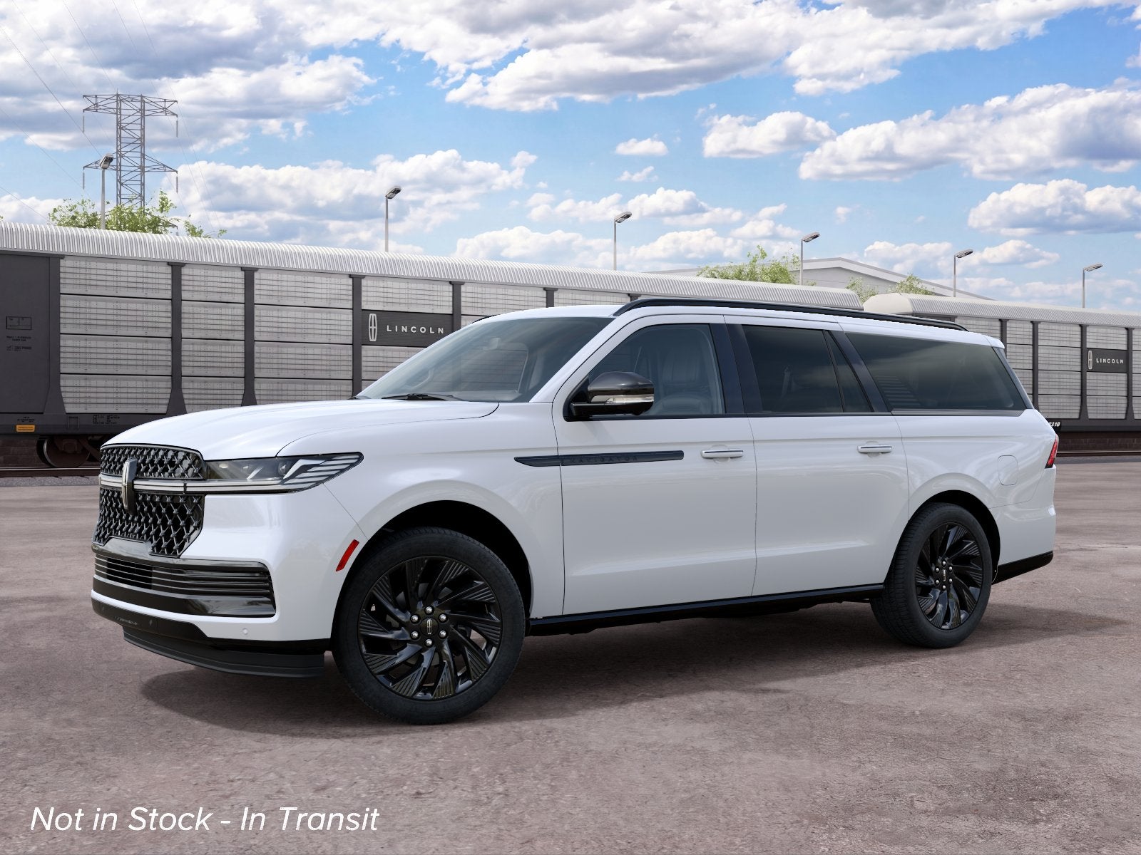 Pristine White Metallic Tri-Coat 2027 Lincoln Navigator SUV / Crossover Four-Wheel Drive Automatic