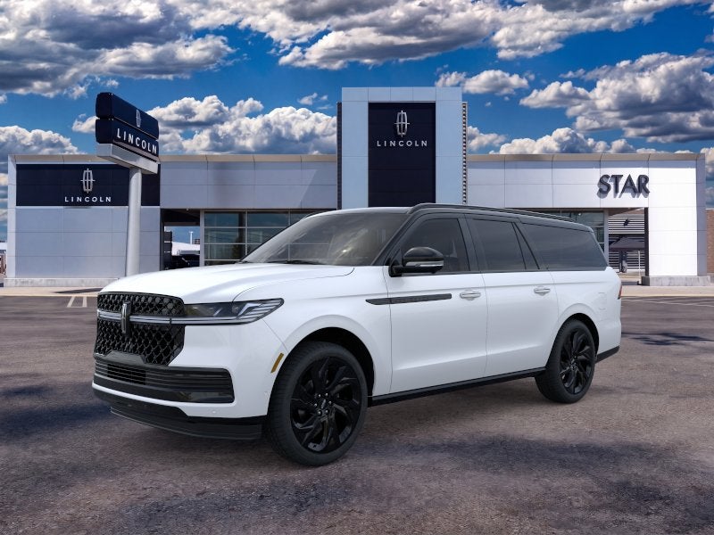 Pristine White Metallic Tri-Coat 2026 Lincoln Navigator SUV / Crossover Four-Wheel Drive Automatic