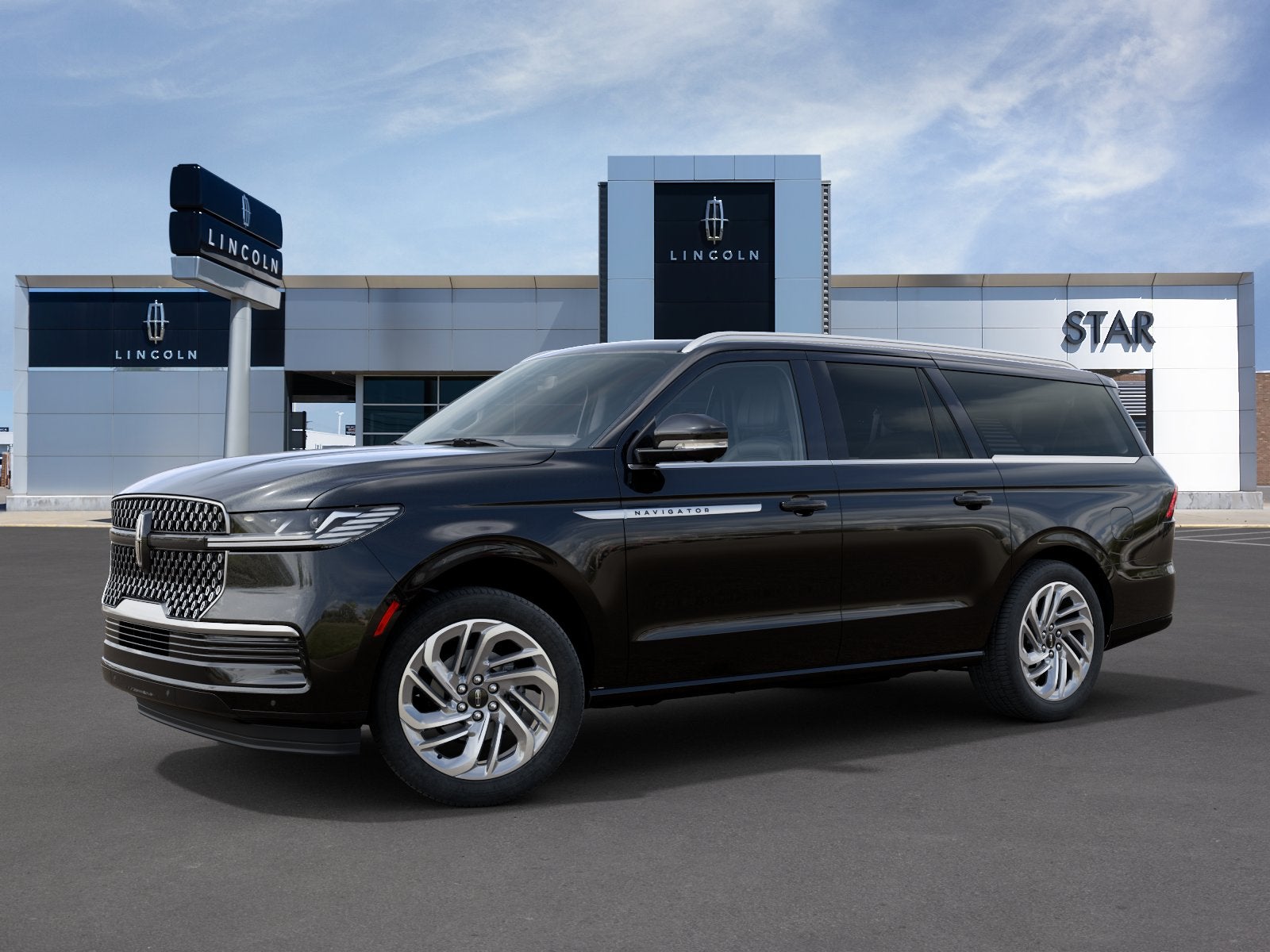 Infinite Black Metallic Clearcoat 2027 Lincoln Navigator SUV / Crossover 4X2 Automatic